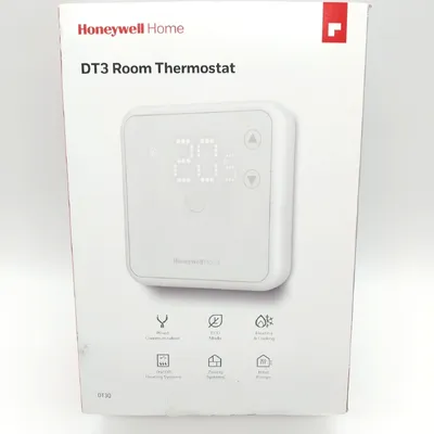 Image de Honeywell Home DT3, thermostat programmable à fil, programme de 7 jours, noir