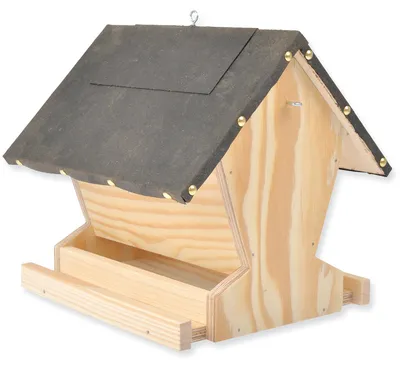 Produktbild von Vogel Futterhaus doppelseitig Kinder