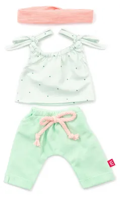 Imagen del producto de Conjunto de ropa para muñecas Miniland, para niñas, de 38 cm - Accesorios de moda