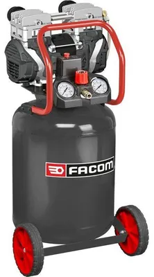 Image de Compresseur - Vertical - Facom - Débruité Silent - 50 L - 2,5 HP - Silencieux