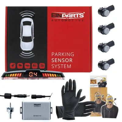 Image de Kit de capteurs de stationnement Einparts pour voiture, 4 capteurs arrière