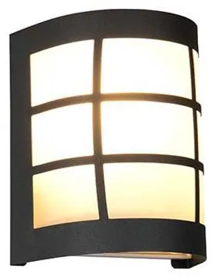 Produktbild von Reality R26456132 Sintra E27 Wandleuchte Schwarz Matt IP44