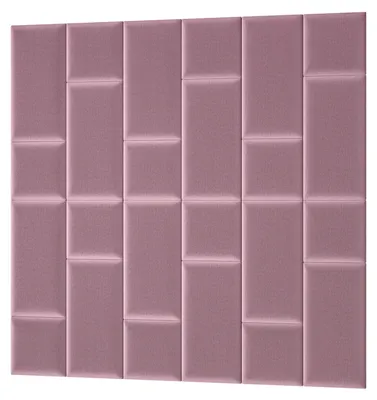 Image de Ensemble de panneaux muraux 180x180 VALERIO - rose