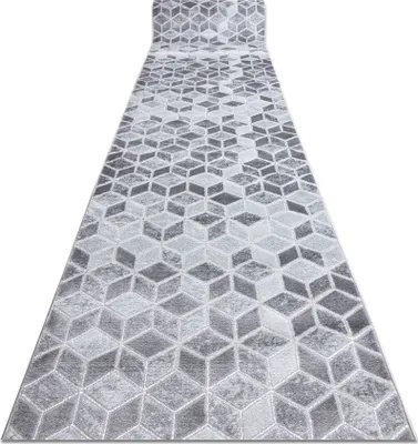 Produktbild von Läufer Strukturell MEFE B400 zwei Ebenen aus Vlies grau 120 cm Grau 120x120 cm