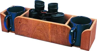 Immagine prodotto di Vassoio portabicchieri in teak