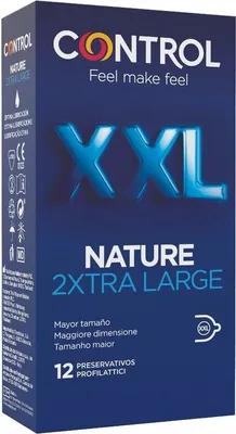 Zdjęcie produktu dla Prezerwatywy Control Nature 2Xtra Large Xxl – 12 Sztuk