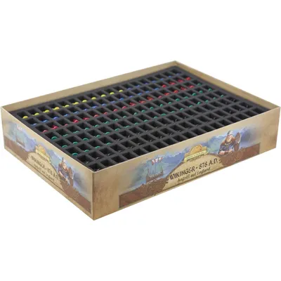 Zdjęcie produktu dla Zestaw piankowy do gry „Wikingowie 878 r. n.e.” i dodatku – organizer