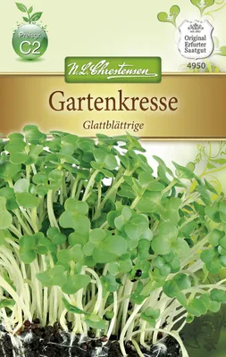 Produktbild von Gartenkresse Glattblättrige | Kressesamen von N.L. Chrestensen
