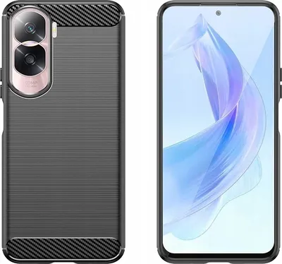 Produktbild von Carbon Case Case Covers Rucksack für Honor 90 Lite Schwarz