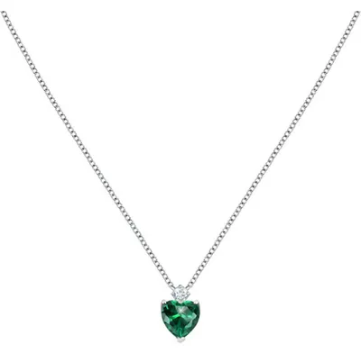 Produktbild von Romantische Tesori Herz Silber Halskette SAIW160