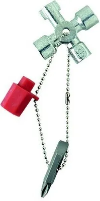 Produktbild von Weidmüller Schaltschrankschlüssel Cross-Key Univers. S 9918140000