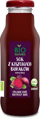 Immagine prodotto di Succo di barbabietola sottaceto biologico 100% 300 ml / BIOnaturo