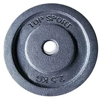 Obrázek produktu pro Lifefit® diskový závaží 2,5 kg, kovové, pro tyč o průměru 30 mm
