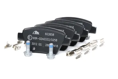 Produktbild von ATE Bremsbeläge Satz Hinten für VW GOLF VI (5K1) 13.0470-3858.2