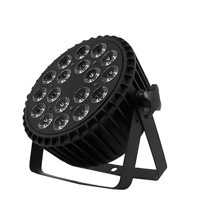 Zdjęcie produktu dla Oświetlenie LED par, 18x12W lub 18x18W, RGBW lub RGBWA+UV, płaskie RGBWAUV, wtyczka Eu