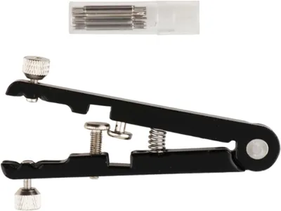 Image de Pince à épingles pour montres - Outil pour les épingles de bracelets de montres - Réparation de montres - Acier inoxydable - 94 cm - Argenté