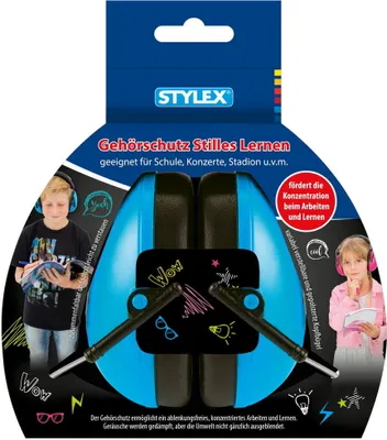 Produktbild von STYLEX Gehörschutz Stilles Lernen SX-4230 blau