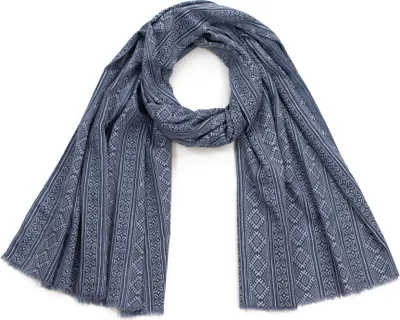Produktbild von Art Of Polo Damenschal Afsana grau blau One size