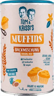 Immagine prodotto di Miscela per muffin di Tom & Krissi 400g