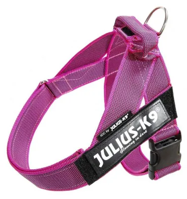 Image de Julius K9 Harnais à sangle - Harnais pour chien - rose - Taille 0 - 58-76 cm