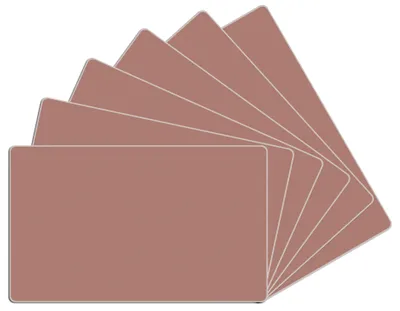 Produktbild von Wallario Frühstücksbrettchen 6er Set aus Glas, je 14 x 23 cm, mit rutschfesten Füßen, Motiv Pastellpink