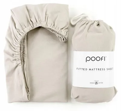 Produktbild von Poofi Baumwolle Spannbettlaken für Kinder 60x120 cm