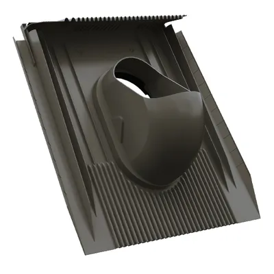 Produktbild von Venduct universelle Grundplatte DN 110 dunkelbraun, Standardausführung