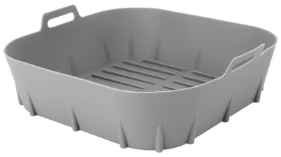 Obrázok produktu pre Silikónová forma na fritézu s konvektívnym ohrevom – vnútorná nádoba – bez obsahu tuku – 22 cm – sivá