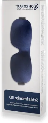 Produktbild von Famanu Schlafmaske 3D - Komfortables Augenmaske - Blau