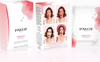 Obrázok produktu pre Payot Bubble Mask Peeling hĺbkovo čistiaca peelingová maska 8 x 5 ml