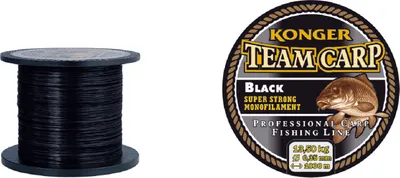 Obrázok produktu pre Team Carp Black 0.40/600 Konger Vlasec