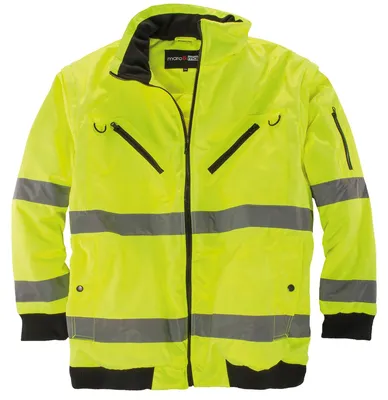 Produktbild von Marc & Mark 2in1 Arbeitsschutzjacke gelb Übergröße