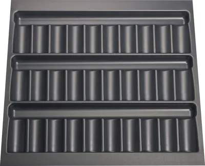 Produktbild von ORGA-BOX III Gewürzgläsereinsatz für 30 Gläser 474 x 526 x 28 mm für 60 cm Schublade blum