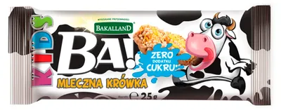 Obrázok produktu pre Bakalland Baton Mleczny z Nadzieniem Krówkowym 25 g