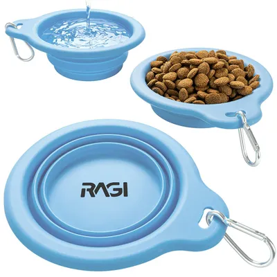 Produktbild von Faltbarer Reisenapf RAGI für Hund und Katze, 650 ml
