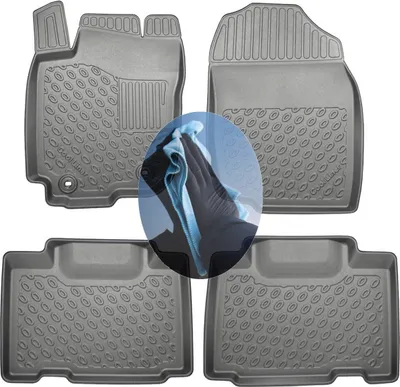 Produktbild von Z508802 TPE-Gummifußmatten kompatibel mit  Toyota RAV4  4 Steilheck Geländewagen SUV 5-türer 2013-