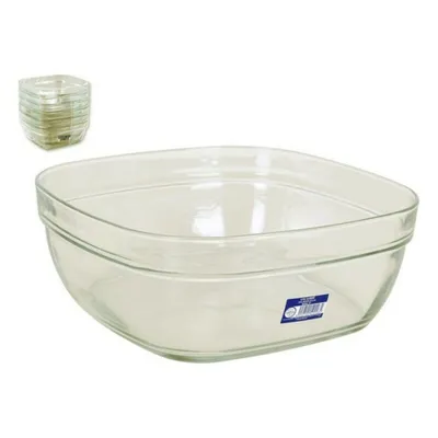 Obrázek produktu pro Duralex čtvercová skleněná krabička na oběd 23 cm, 23 x 9 x 9 x 9 CM