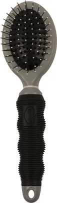 Image de Brosse métallique Duvo+, noire/grise, taille : S