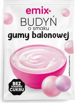 Obrázek produktu pro Emix Pudink s příchutí žvýkačky 40 g