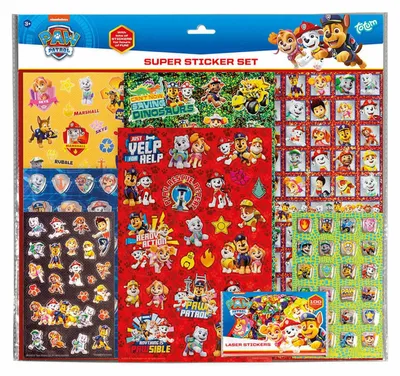 Produktbild von Super-Aufkleberset – Paw Patrol