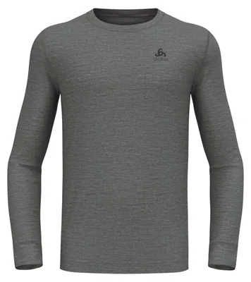 Produktbild von ODLO BL TOP crew neck l/s MERINO 200 GRAU M
