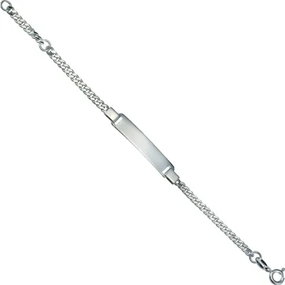 Produktbild von F Armband 925/- Sterling Silber 16cm weiß 301260141