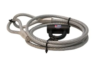Produktbild von Plastifizierte Anti-Diebstahl-Kabel mit Schloß - L=3m