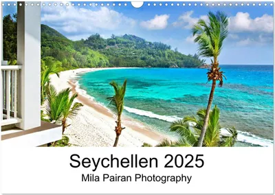 Produktbild von Seychellen Paradies 2025 (Wandkalender 2025 DIN A3 quer), CALVENDO Monatskalender