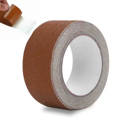 Obrázek produktu pro Protiskluzová páska 5 metrů x 5 cm - PVC - Odolná proti oděru - Protiskluzová - Vodotěsná - Bezpečnostní páska pro schody/podlahy - Protiskluzová páska