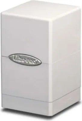 Produktbild von Ultra Pro - White Satin Tower Deck Box