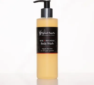 Produktbild von The Highland Soap Company Duschgel Rose & Patchouli 250ml