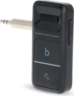 Immagine prodotto di Ricevitore Bluetooth® | Uscita di connessione: USB-C™ femmina / 3,5 mm | AAC / SBC | Funzione di spegnimento automatico | Nero