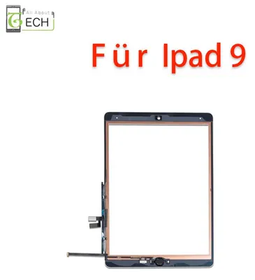 Produktbild von Für Apple iPad 9 2021 10.2 A2602 A2604 A2603 A2605 Touch front Touchscreen Weiß