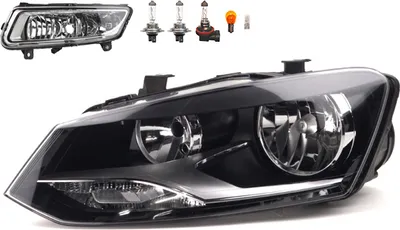 Immagine prodotto di Johns, Fari Osram Night Breaker Laser adatto per VW Polo 09 6R L Fendinebbia. 6R1941007E 6R1941007F 6R0941061C